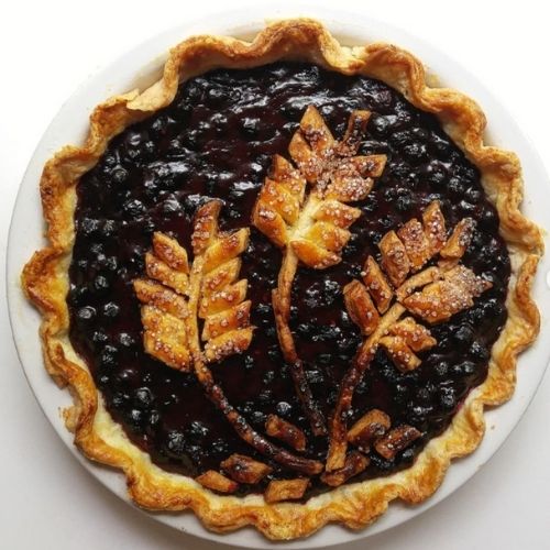 Saskatoon Berry Pie