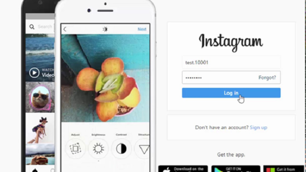 Instagram account